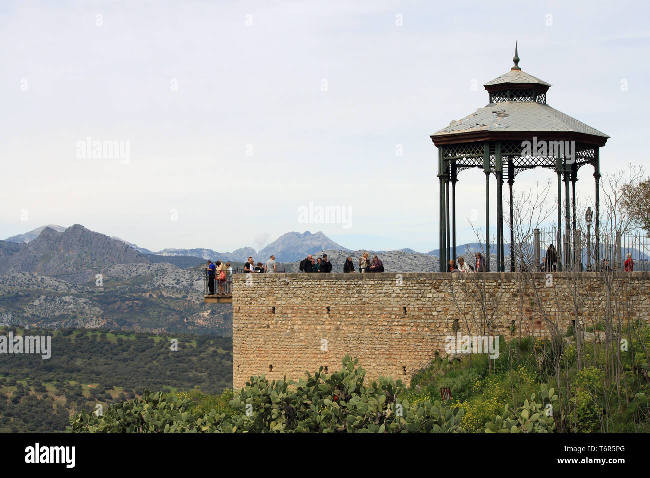 mirador en ronda (malaga Stock Photo - Alamy
