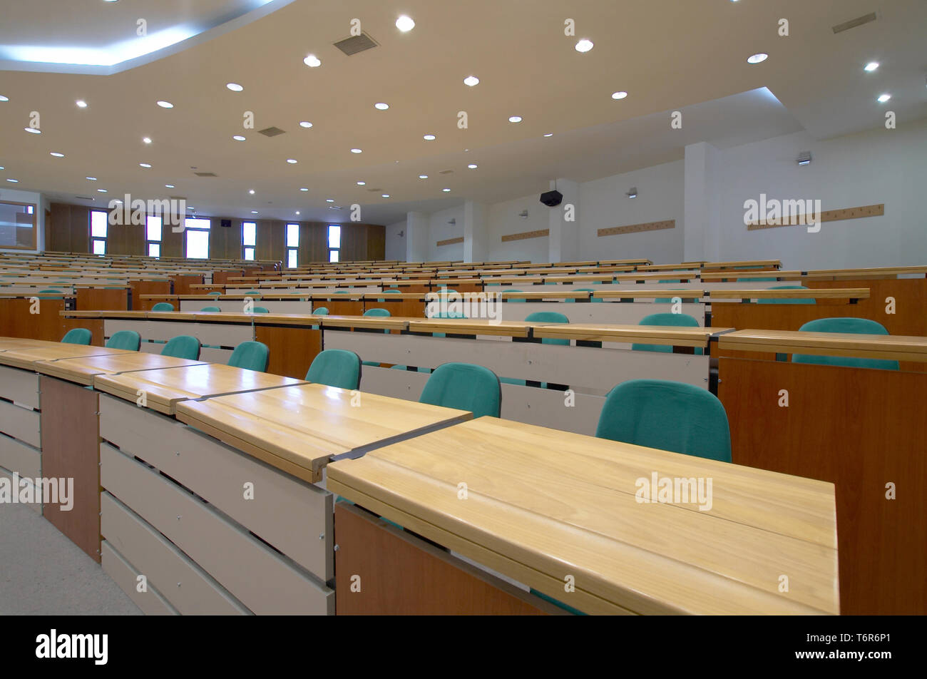 lecture room Stock Photo