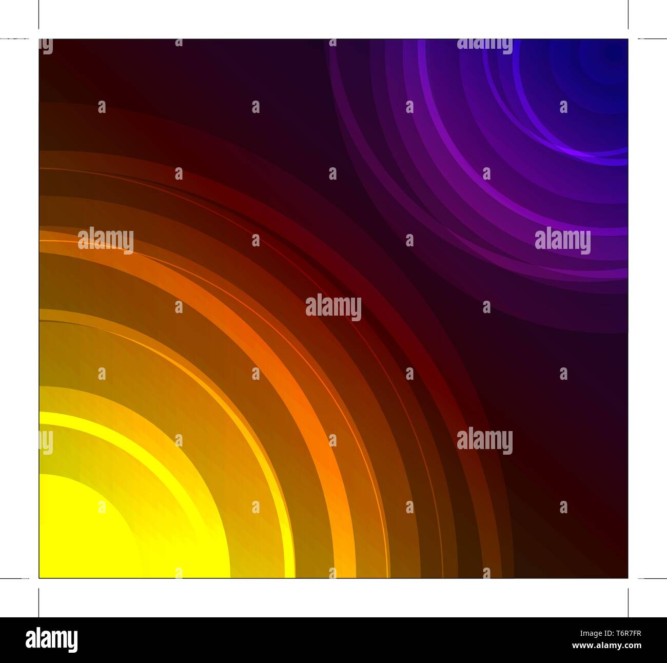 Colourful abstract background made from circles Stock Vector