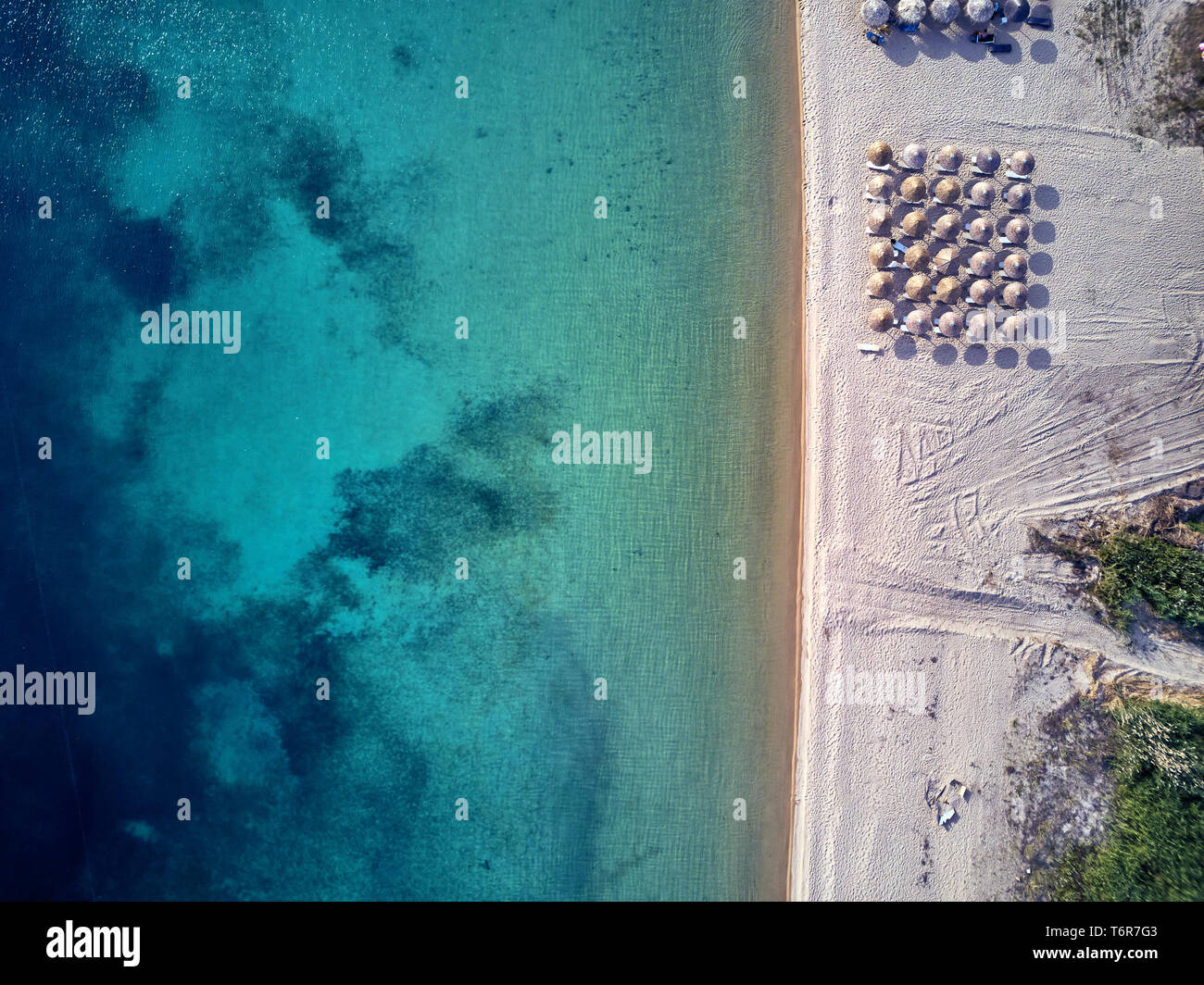 Beautiful beach top aerial hi-res stock photography and images - Alamy
