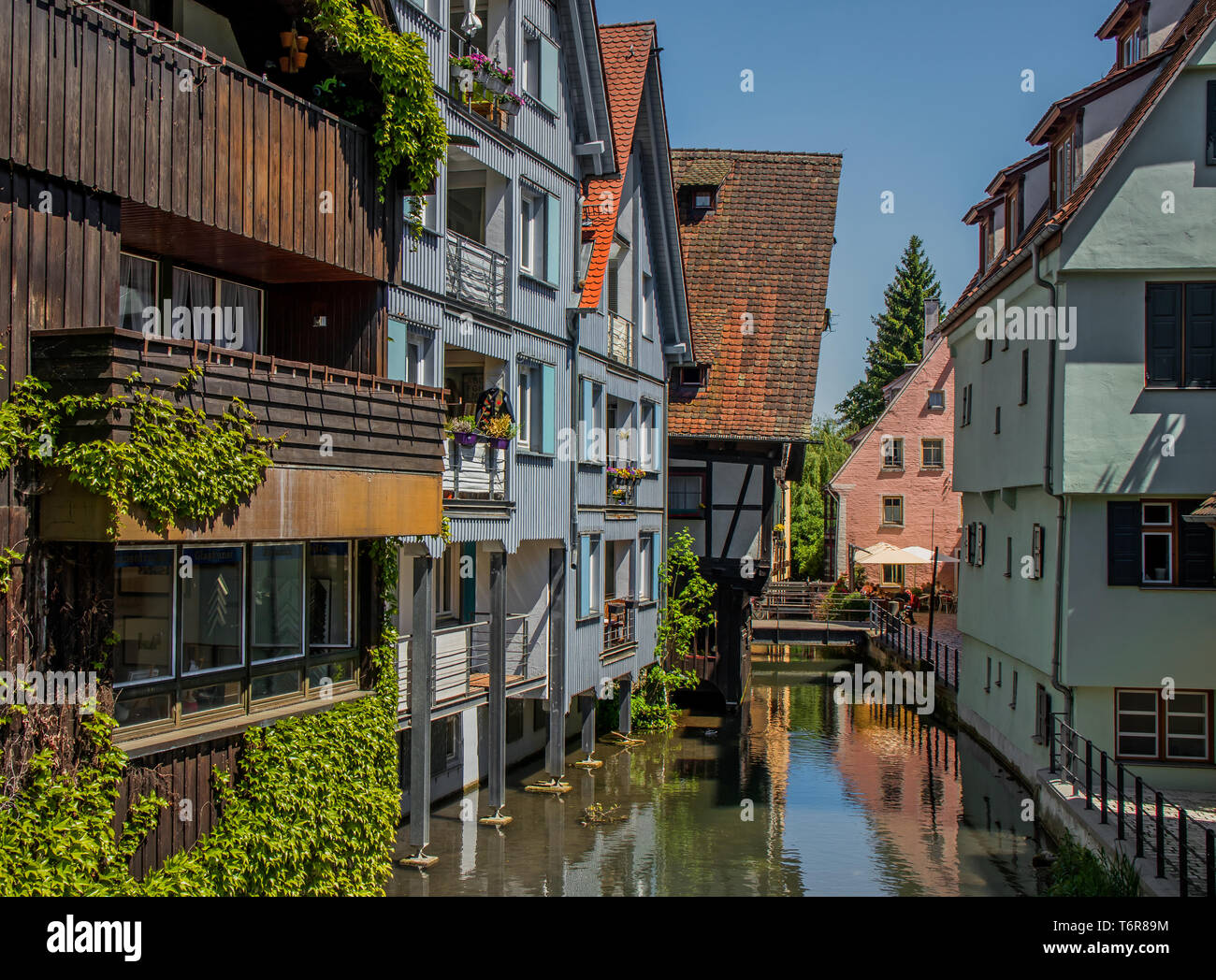 Fisherman and Tanner Quarter in Ulm Stock Photo