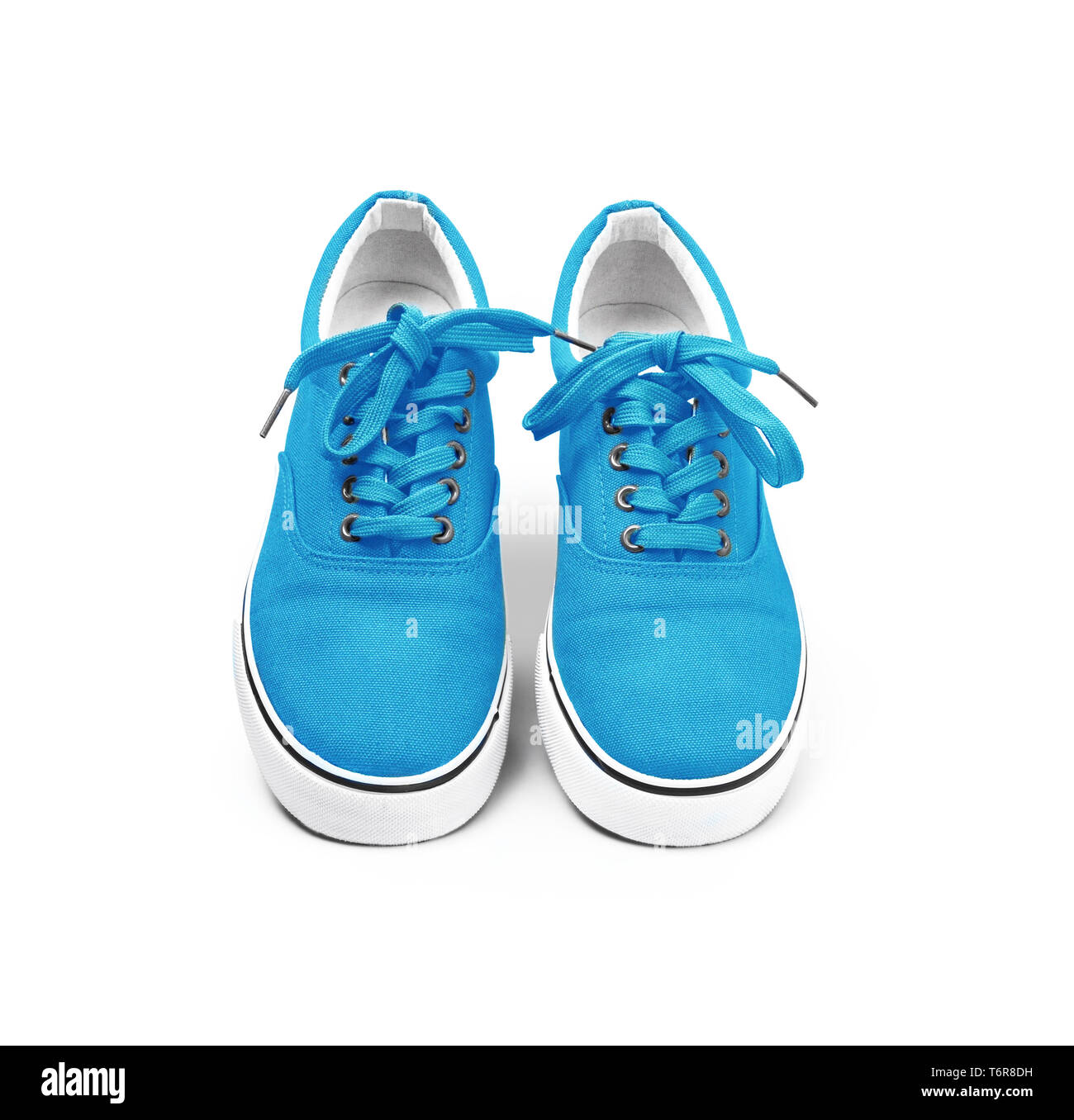 canvas shoes blue colour