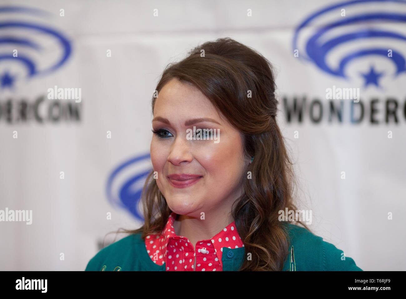 Wondercon 2019 - Archer - Photocall  Featuring: Amber Nash Where: Anaheim, California, United States When: 31 Mar 2019 Credit: Tony Forte/WENN Stock Photo