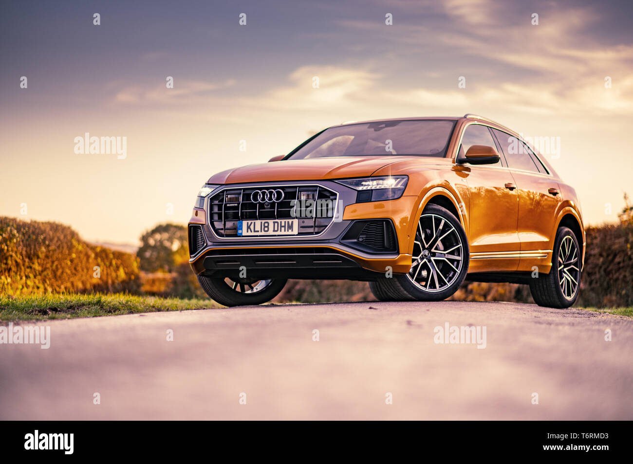 Audi Q8 Stock Photo