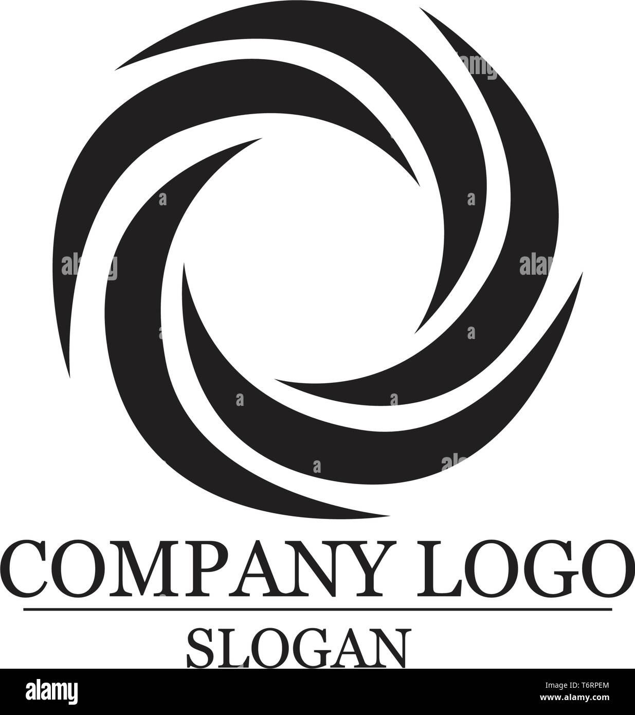 Arrow circle logo business and symbol Stock Vector Image & Art - Alamy