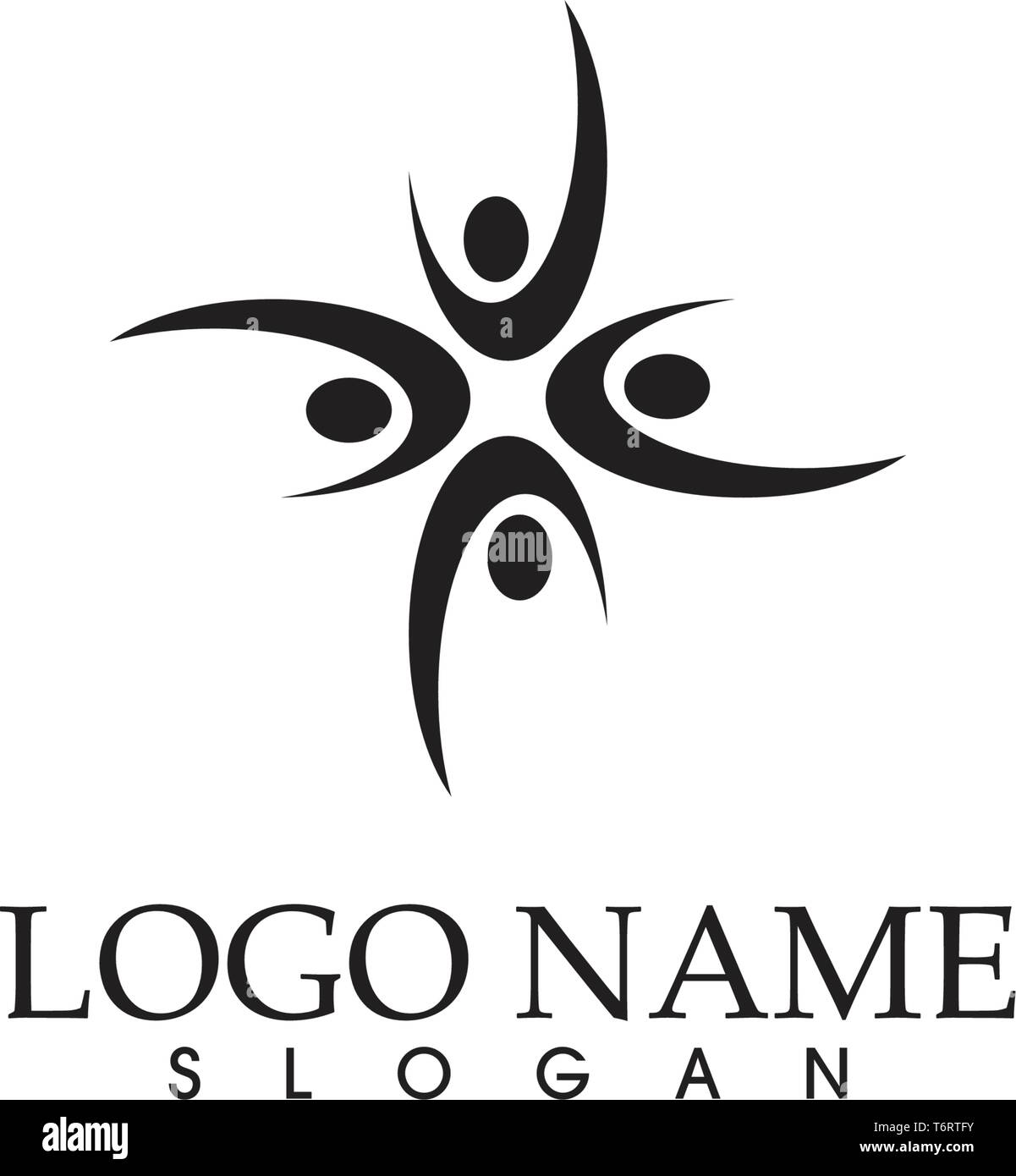 Community team group logo and symbol vector Stock Vector Image & Art ...