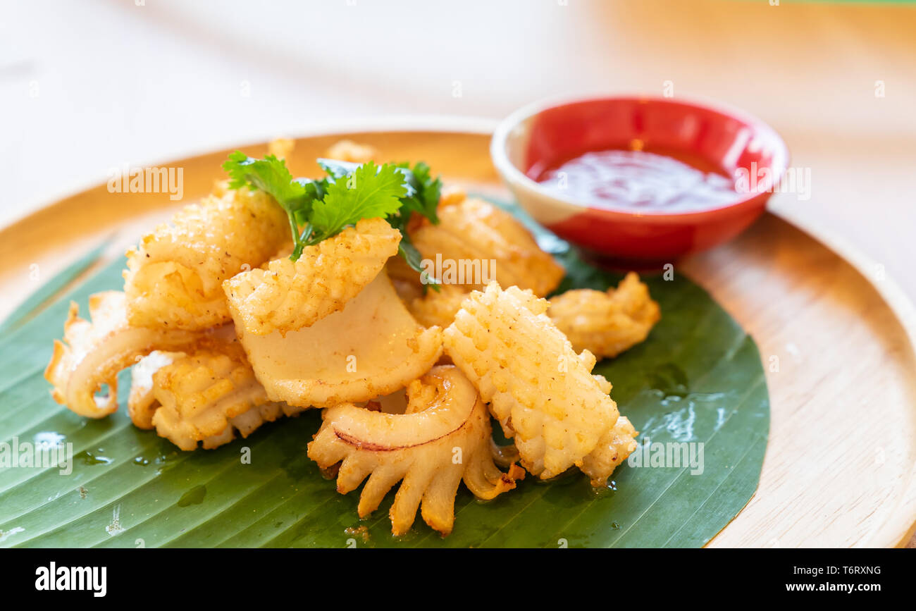 grilled dried squid Stock Photo Alamy
