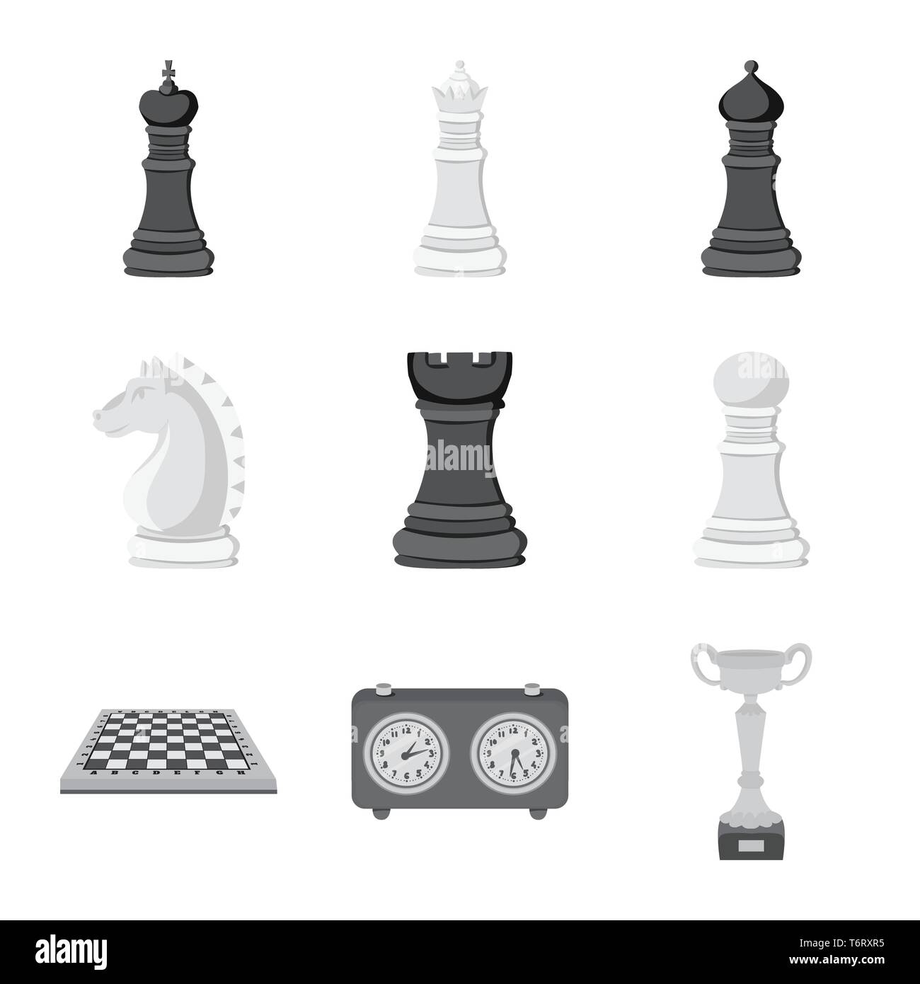 Chess sculpture Stock Vector Images - Page 2 - Alamy