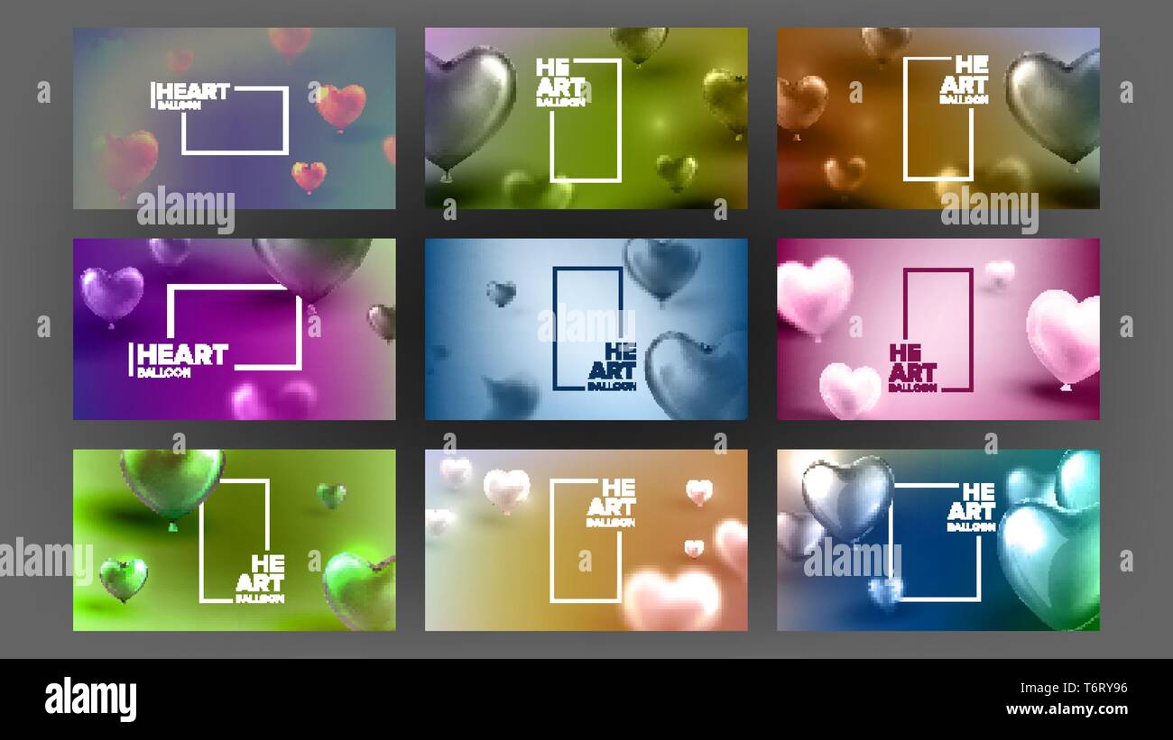 International Lovely Valentine Day Banner Vector Stock Vector Image ...