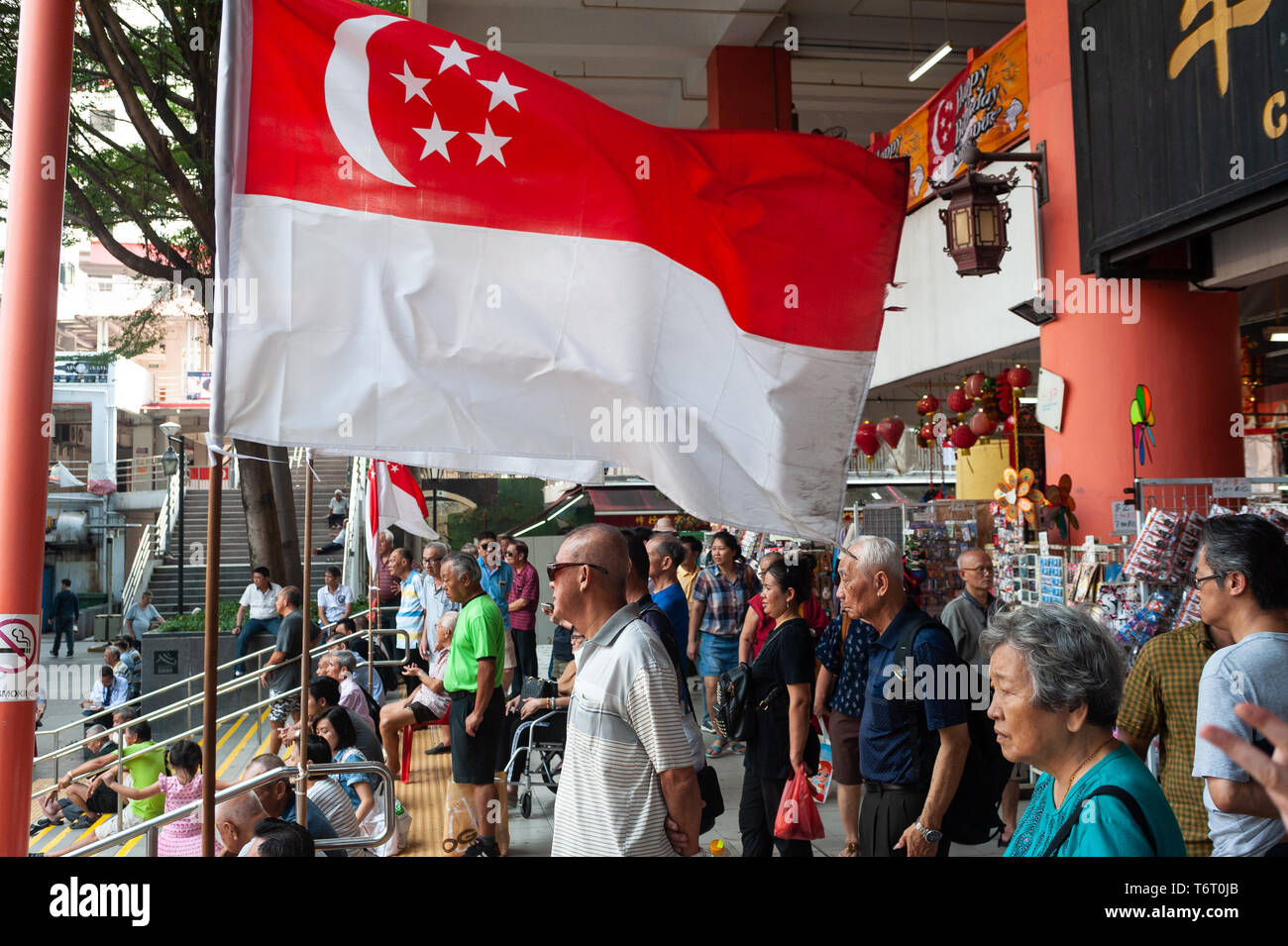 Singapore elderly population hi-res stock photography and images - Alamy