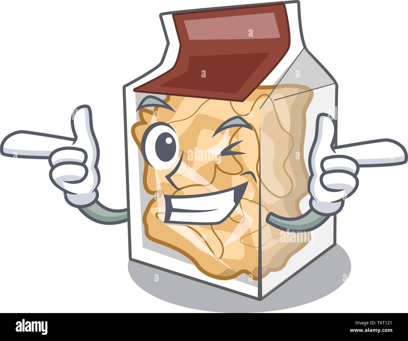Wink pork rinds in a cartoon jar Stock Vector Image & Art Alamy