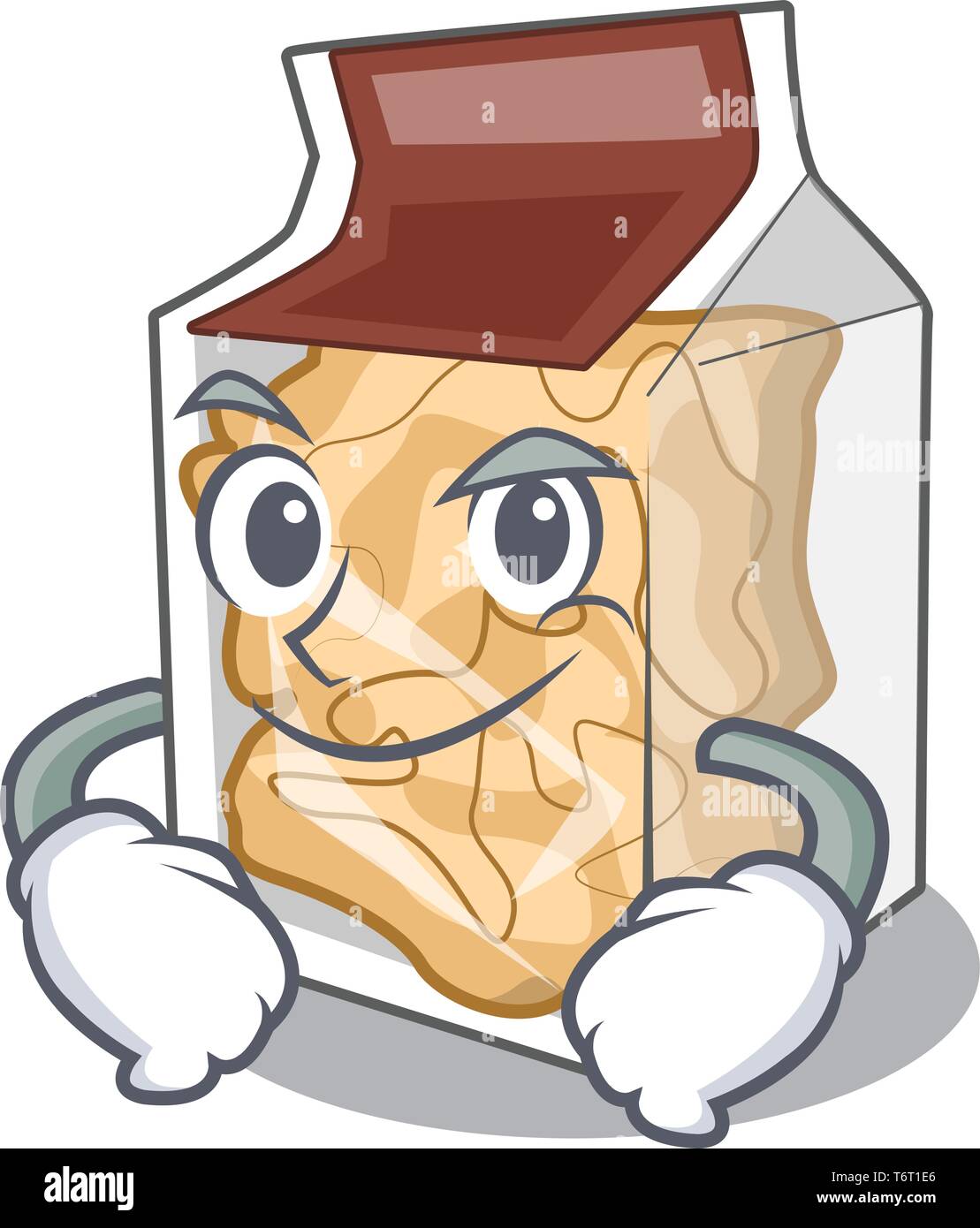 Smirking pork rinds in a cartoon jar Stock Vector Image & Art Alamy