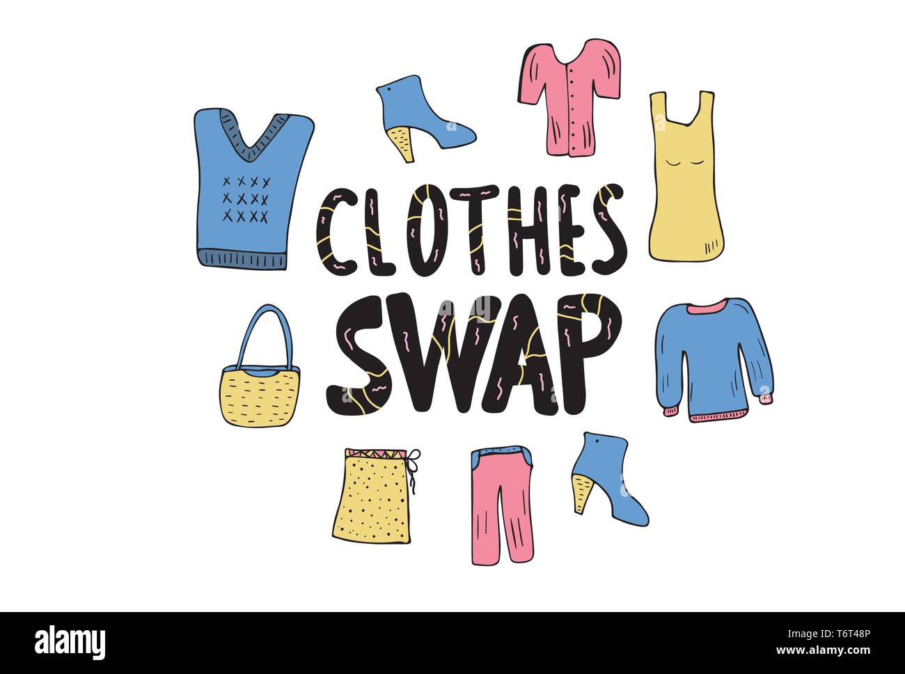 Clothes swap hires stock photography and images Alamy