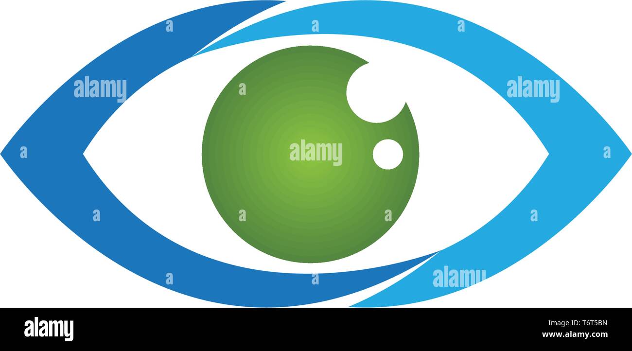 Eye care logo and symbols template vector icons app Stock Vector Image ...