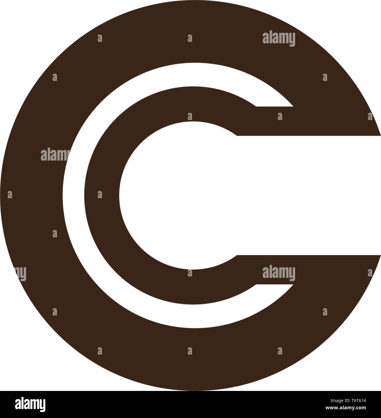 Letter C Logo Template Design Vector Stock Vector Image & Art - Alamy