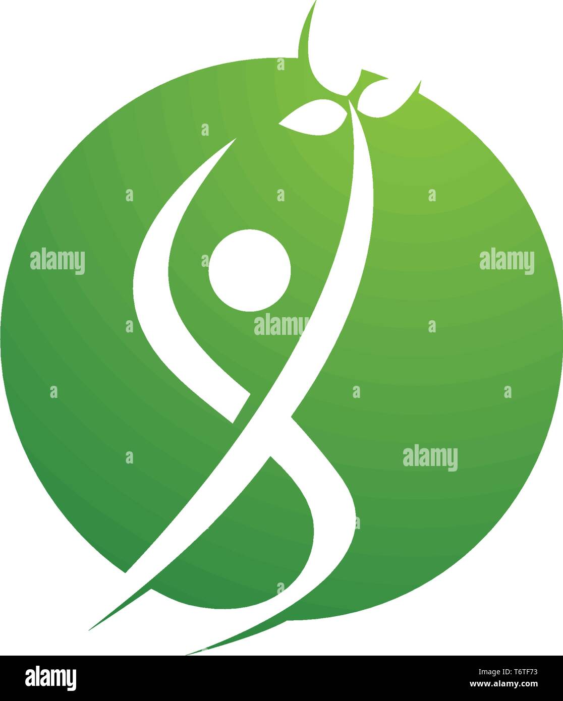 Health nature success people care logo and symbols template Stock ...
