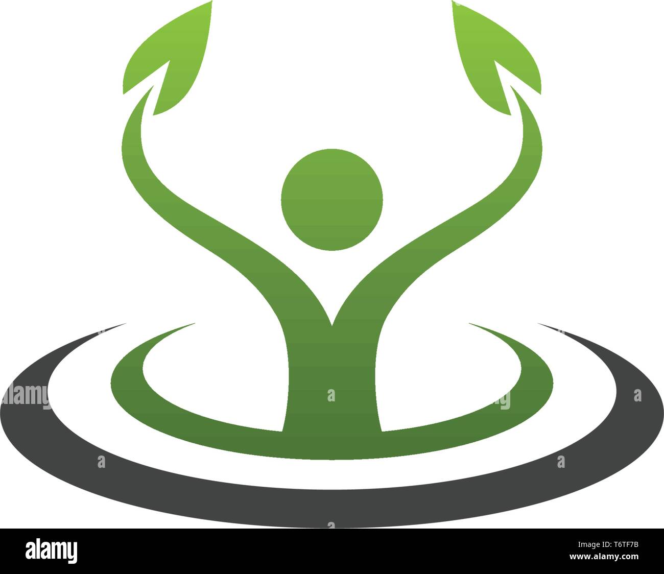 Health nature success people care logo and symbols template Stock ...