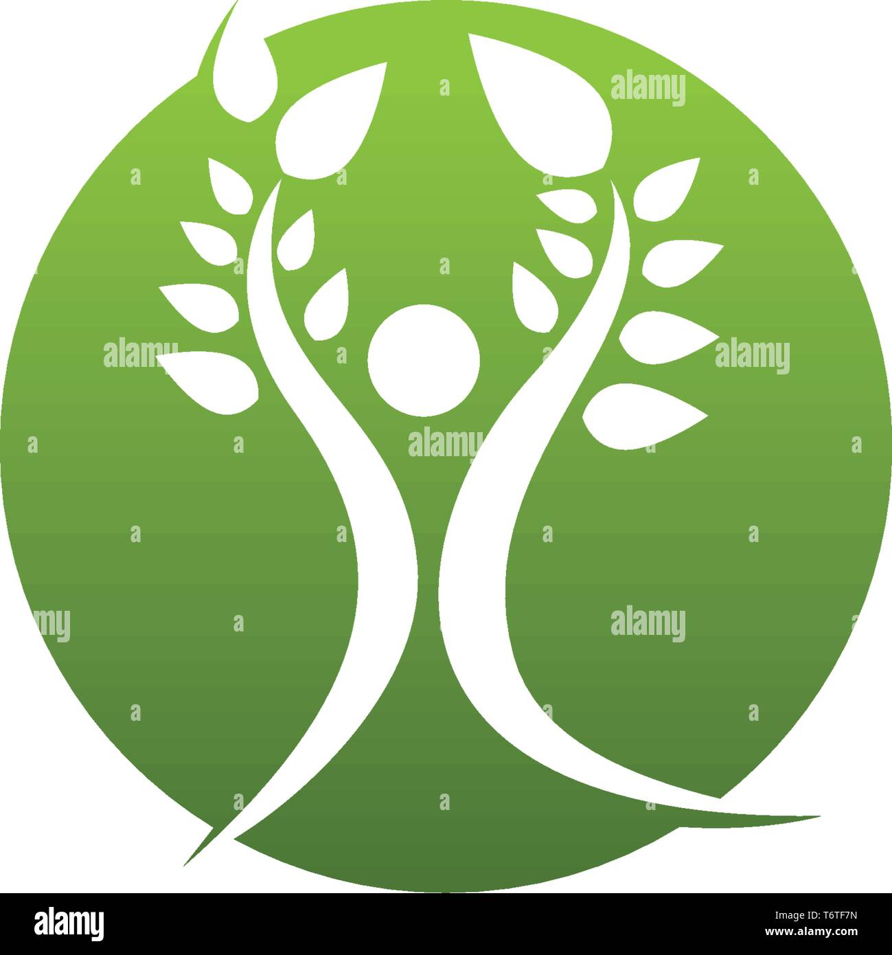 Health nature success people care logo and symbols template Stock ...