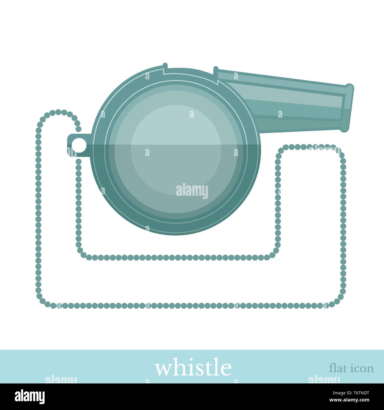 Police whistle and chain hi-res stock photography and images - Alamy