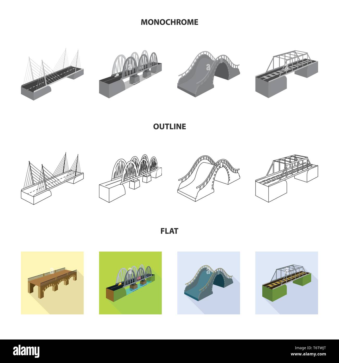 bridge,construction,railway,pedestrian,sea,cable,train,assembled ...