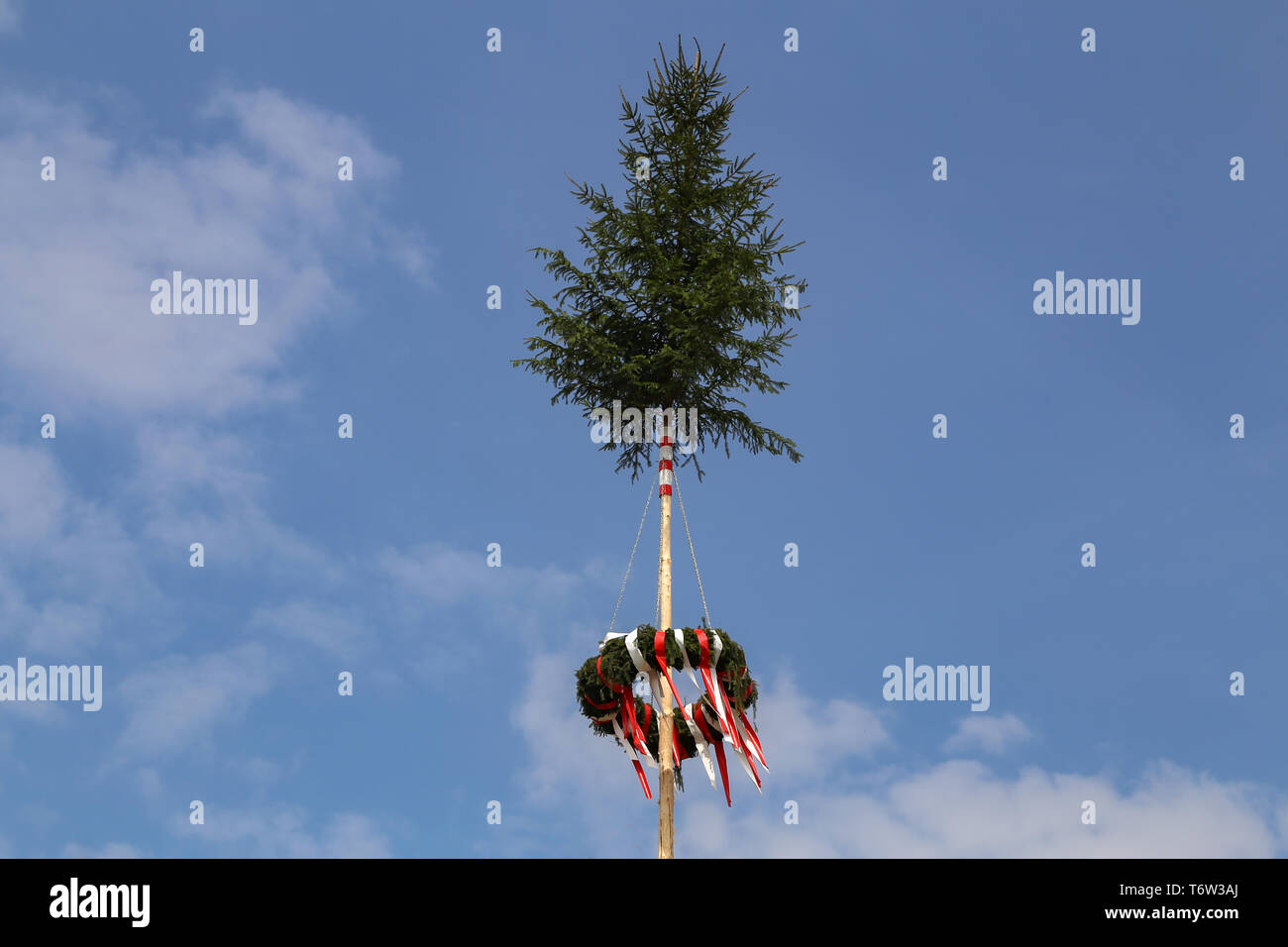 Sign on maypole hi-res stock photography and images - Alamy