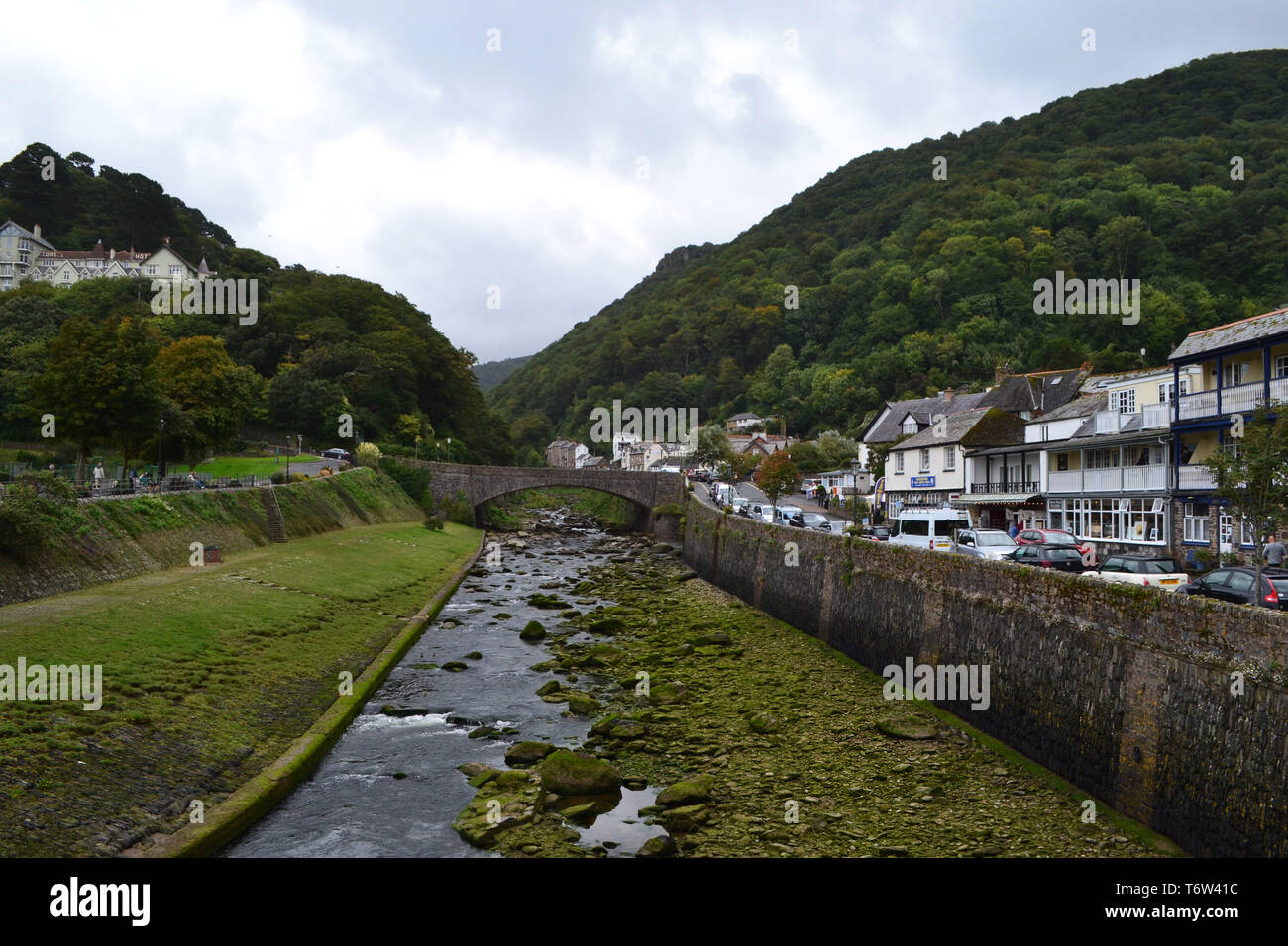Lynton and Lynmouth, North Devon Stock Photo Alamy
