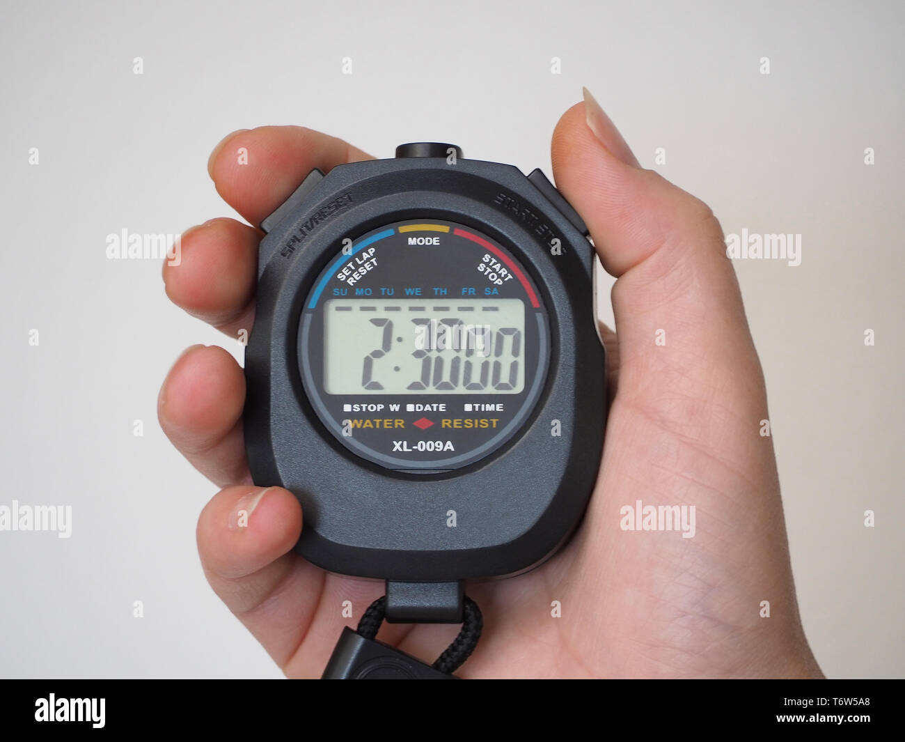 stopwatch at 2:30 Stock Photo