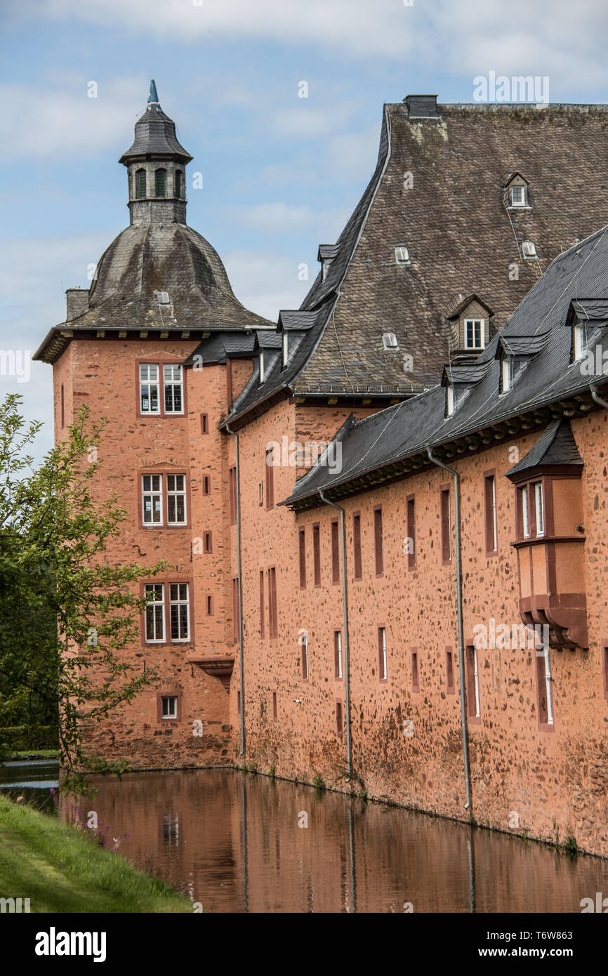 Adolfsburg Castle in the Sauerland Stock Photo