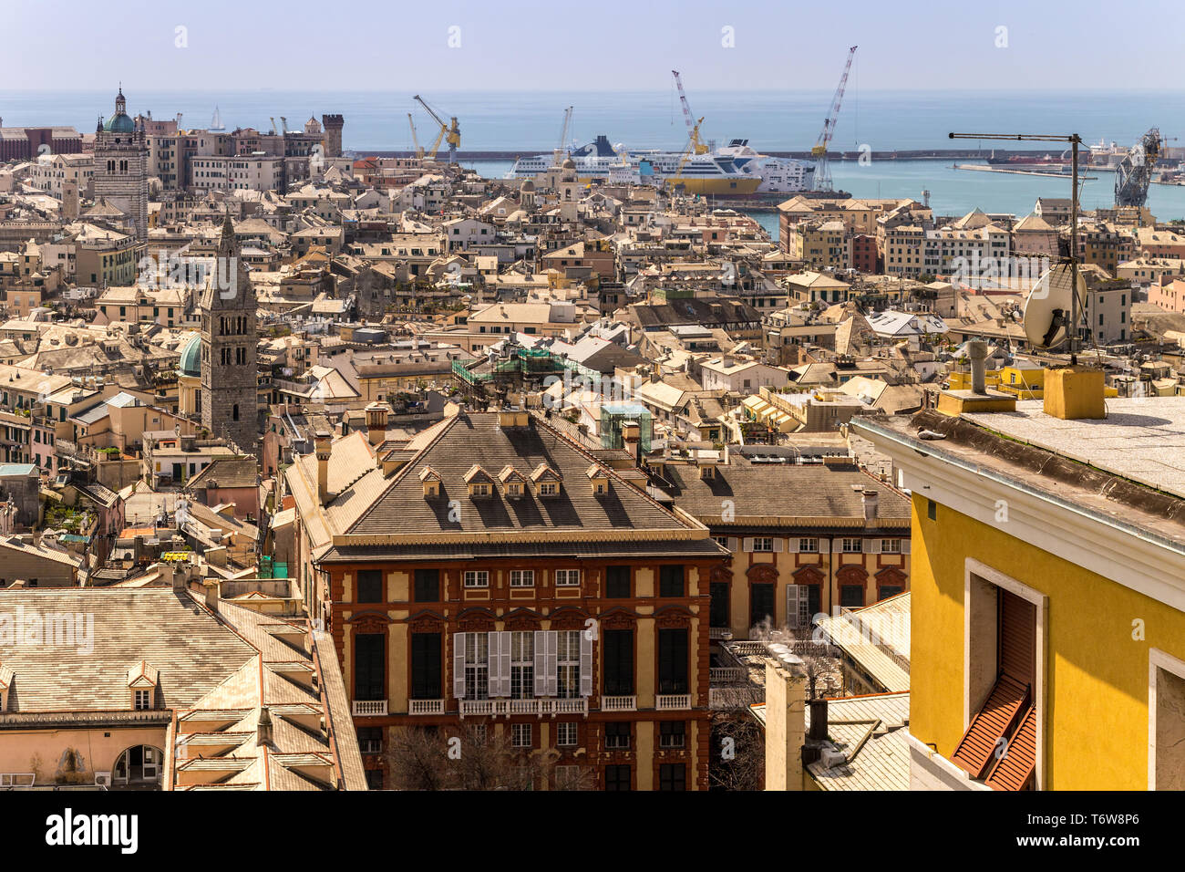 Mediterranean city Stock Photo