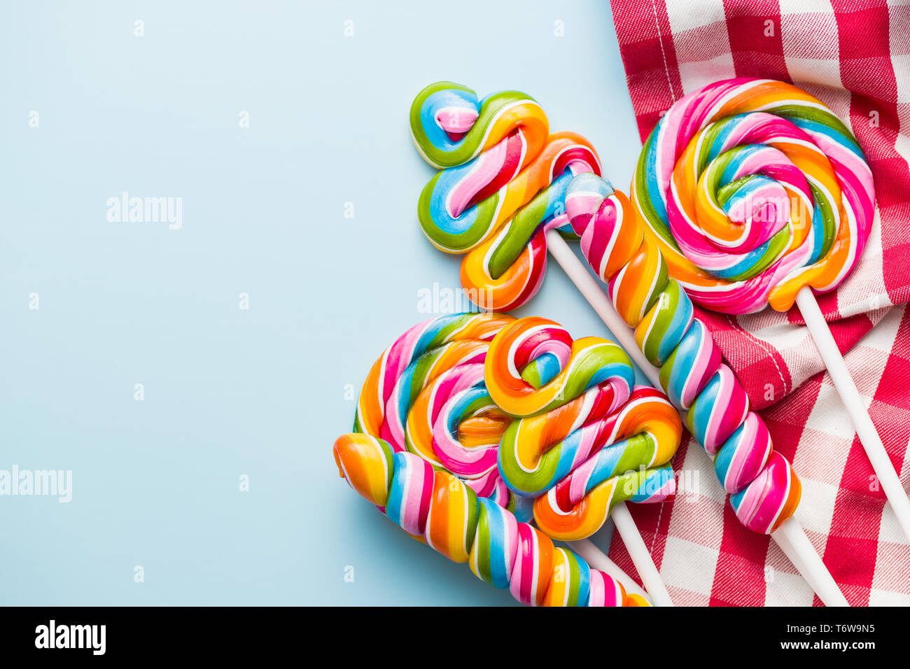 Napkin with blue stripes hi-res stock photography and images - Alamy