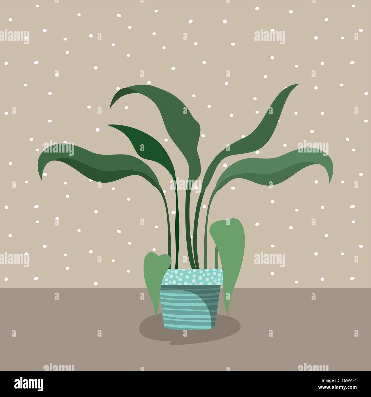 houseplant in pot icon Stock Vector Image & Art - Alamy