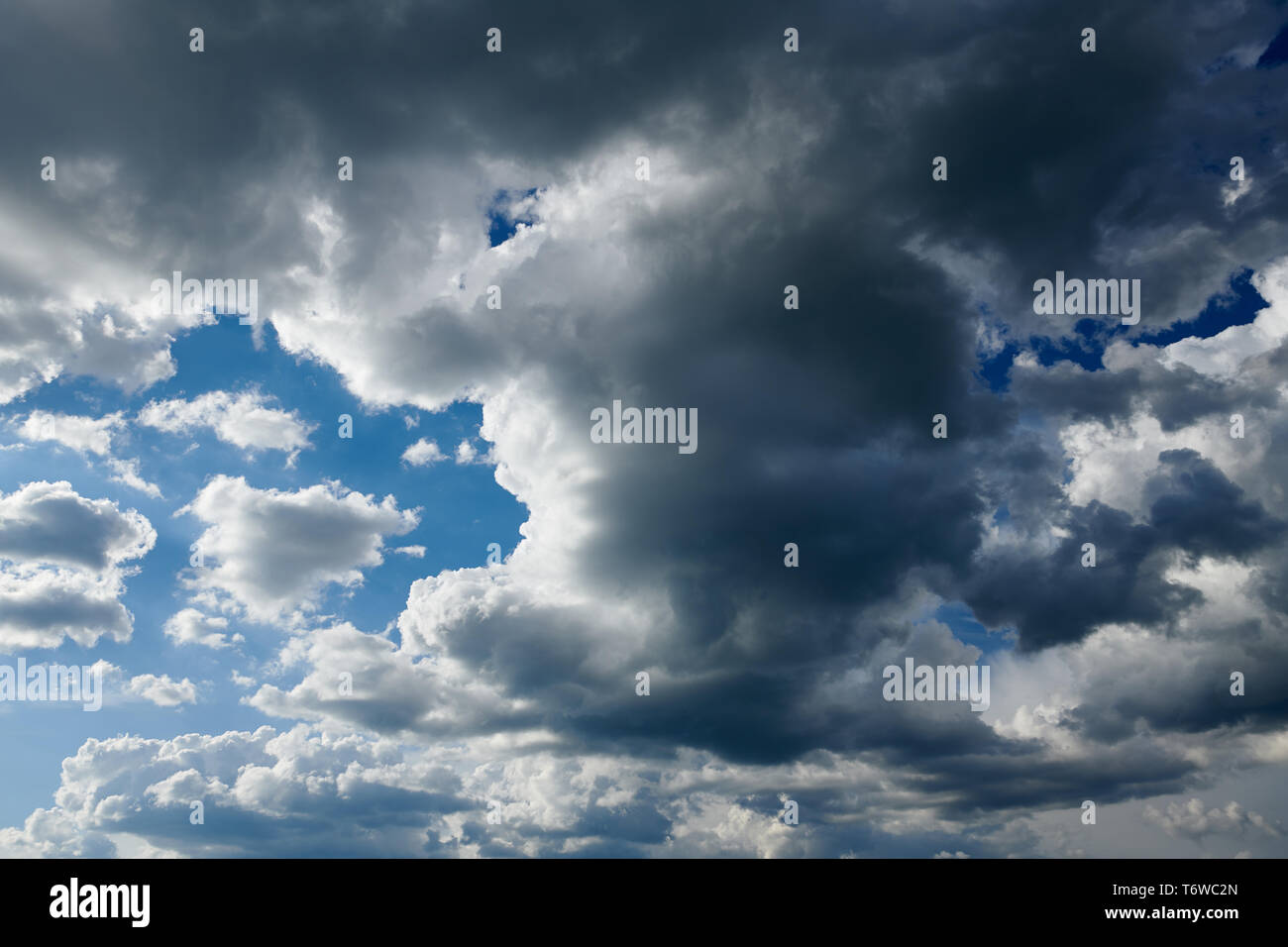 dark stormy sky with clouds Stock Photo - Alamy