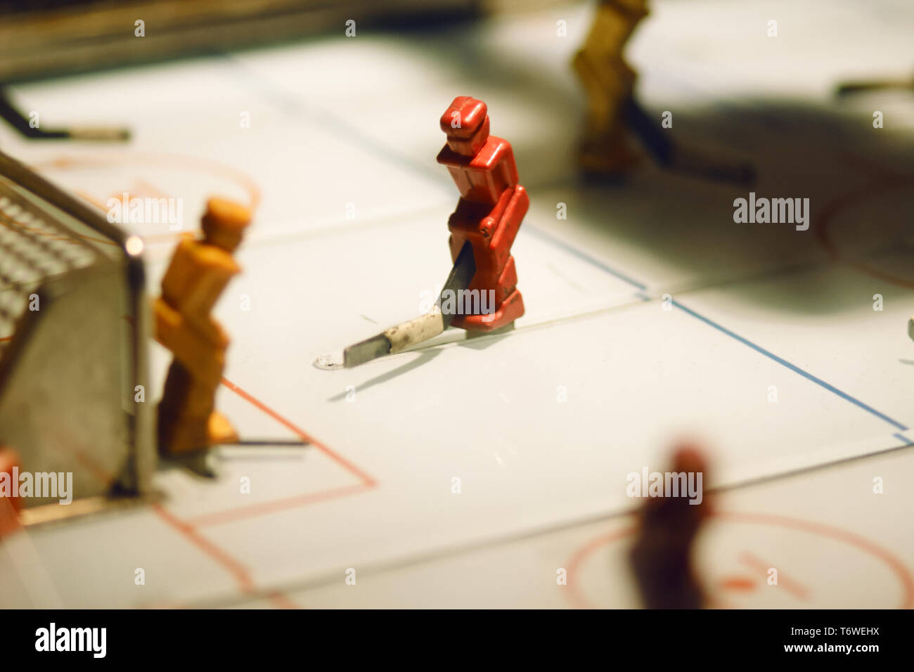 Table Hockey Players Stock Photos Table Hockey Players Stock