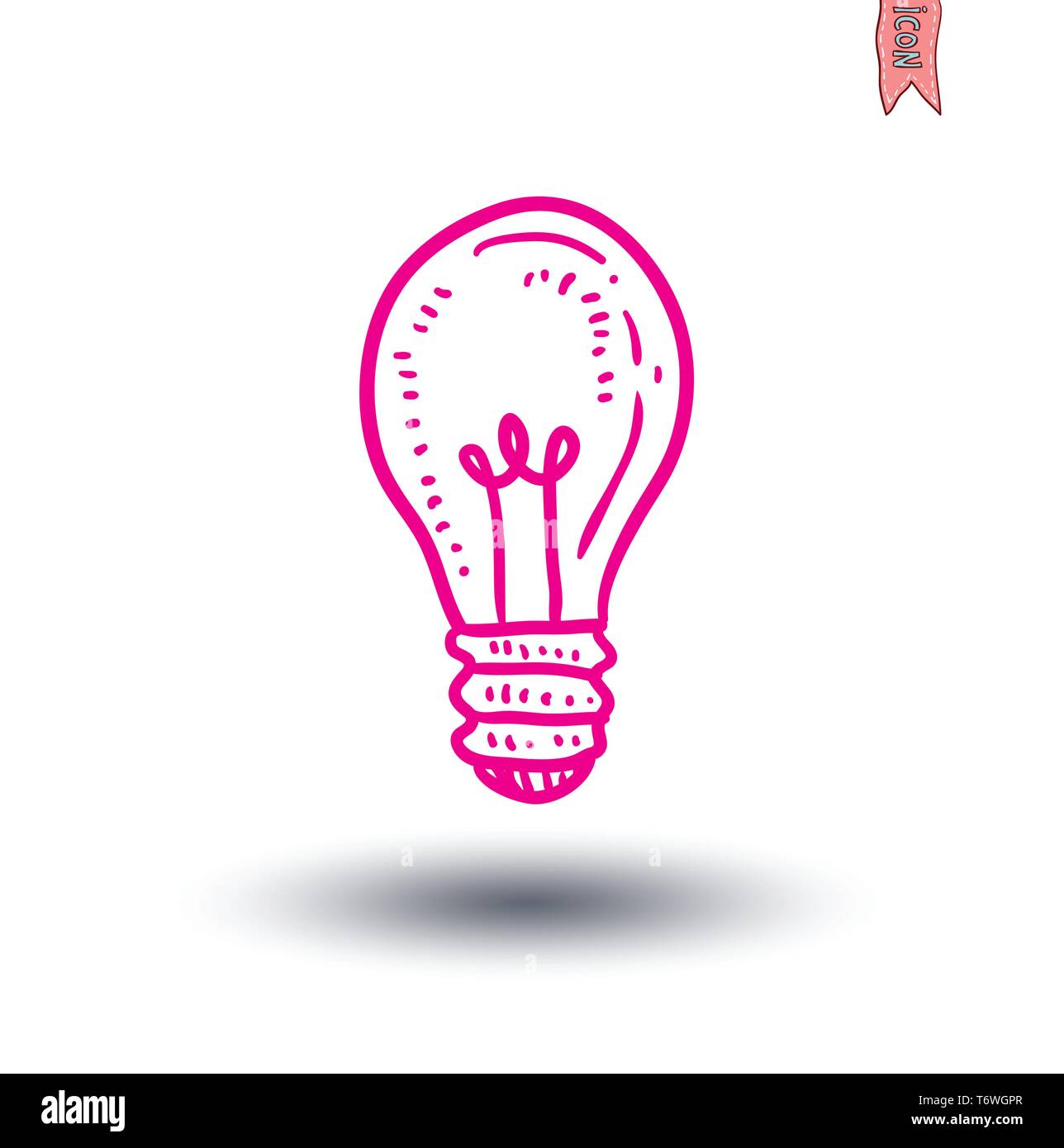 Set bulb idea icon, vector illustration Stock Vector Image & Art - Alamy