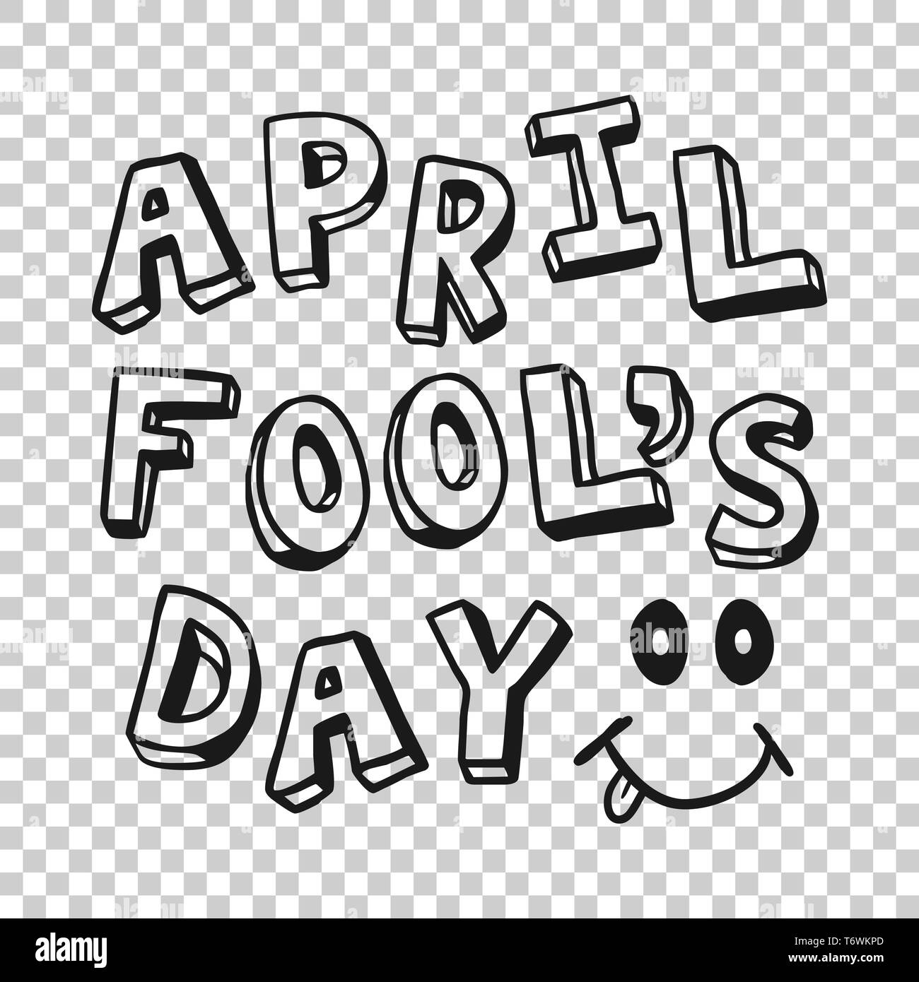 April Clipart Black And White