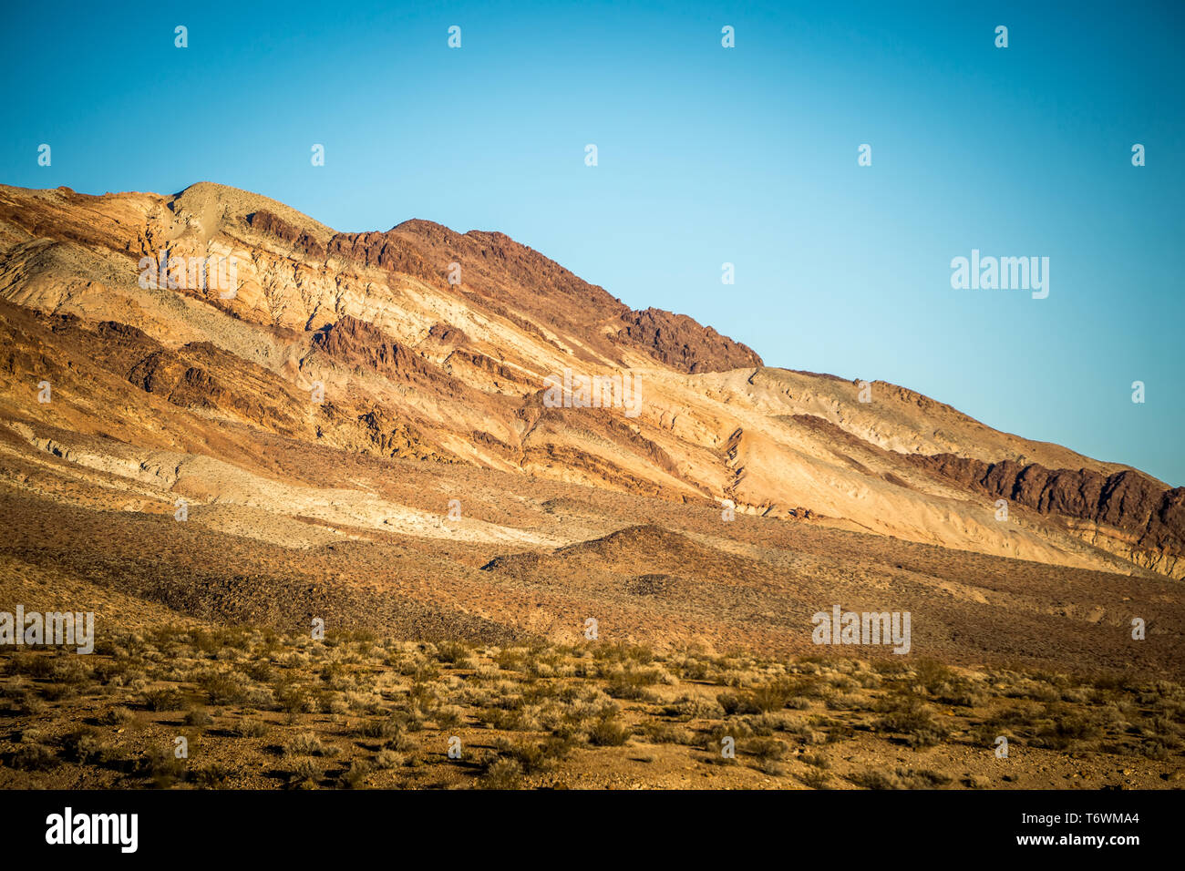 death valley national park hike in california Stock Photo - Alamy