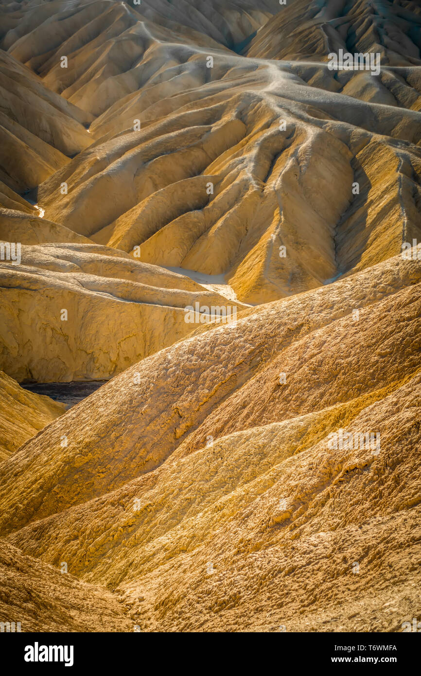 fine desert landscape in death valley national park california Stock ...