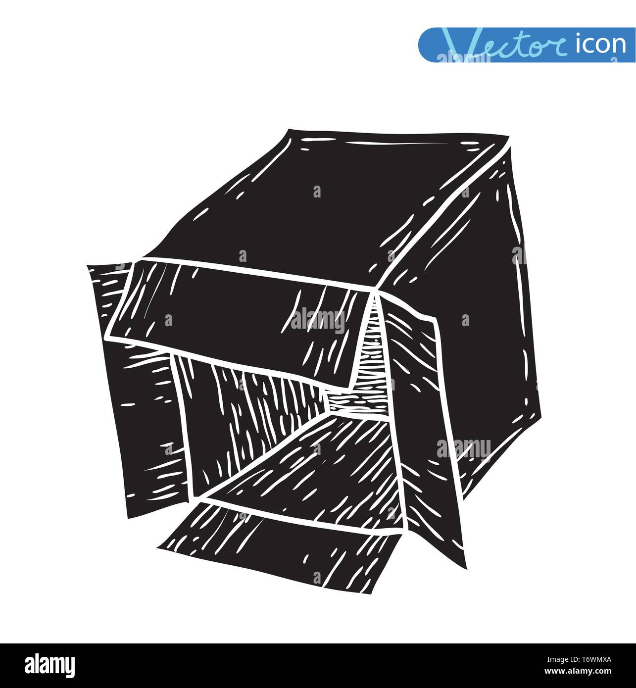 boxes collection, doodles set. vector illustration Stock Vector Image & Art Alamy