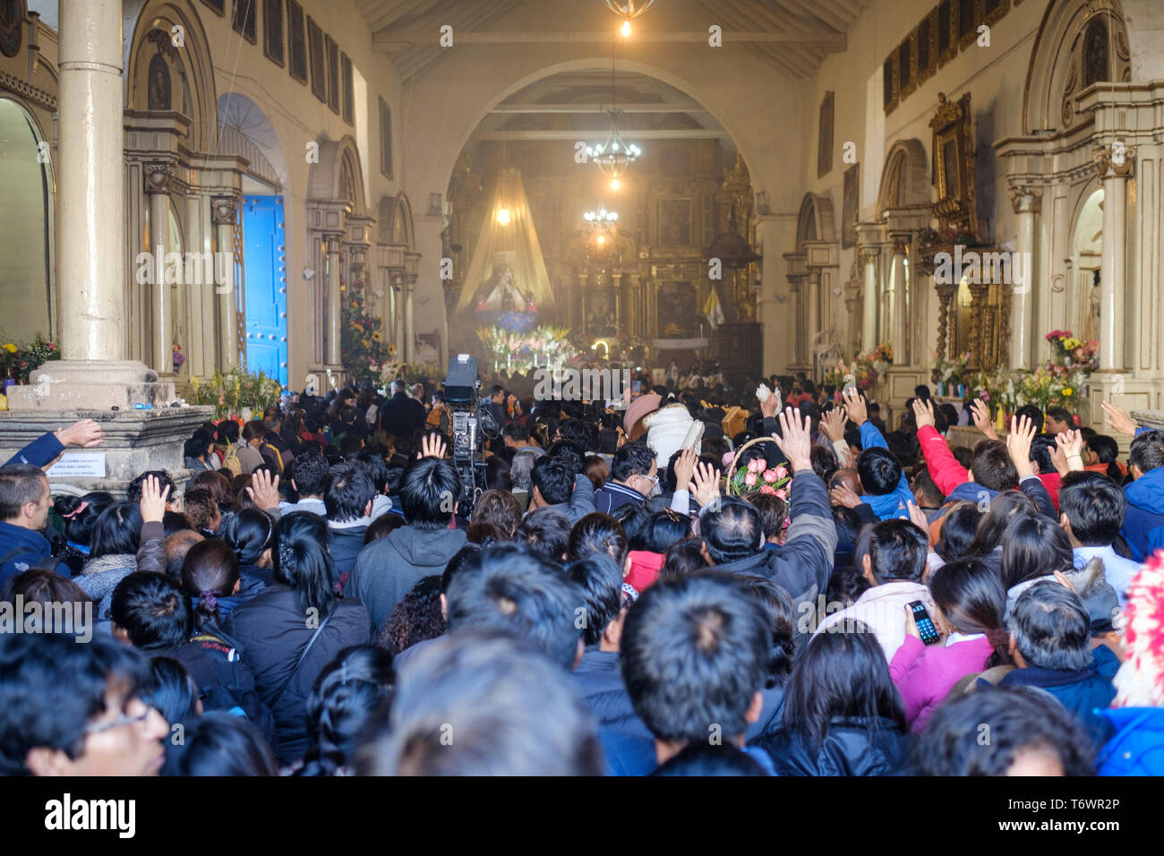 Fiesta de la virgen del carmen hi-res stock photography and images - Alamy
