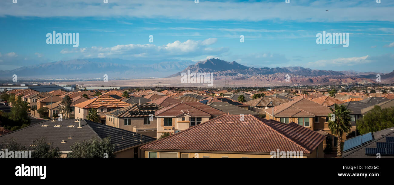 red rock canyon nevada nature scenics Stock Photo