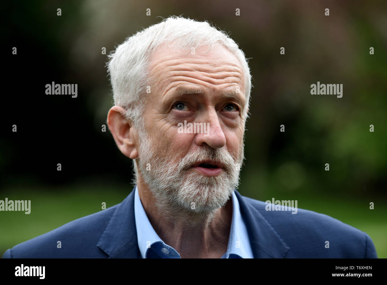 Jeremy Corbyn Labour Party leader Jeremy Corbyn celebrating the party's council election results with Telford & Wrekin Labour councillors and supporters. Labour gained eight seats from the opposition in Telford and Wrekin. Credit: David Bagnall/Alamy Live News Stock Photo