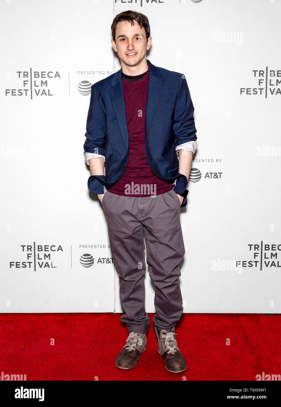 New York, NY - April 29, 2019: Bryce Romero attends the “Safe Spaces