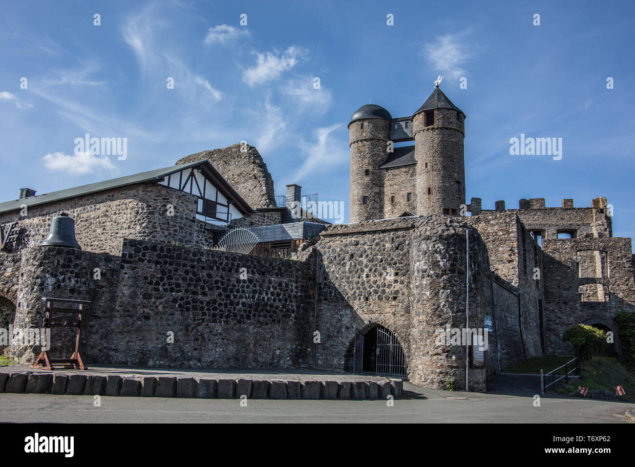 Best conserving castle in Germany Stock Photo