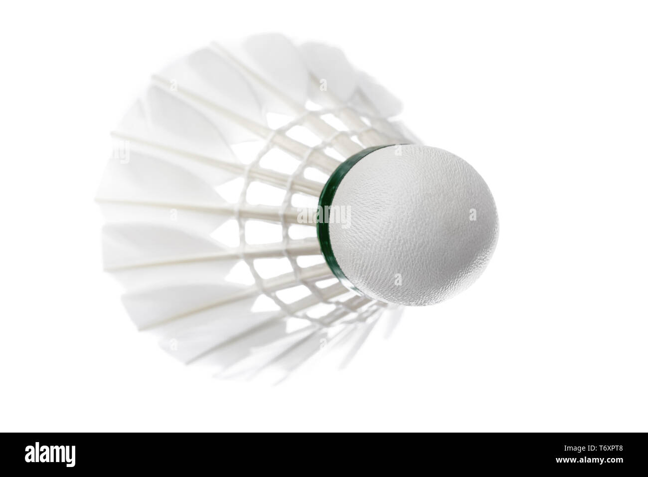 Feather badminton shuttlecock Stock Photo Alamy