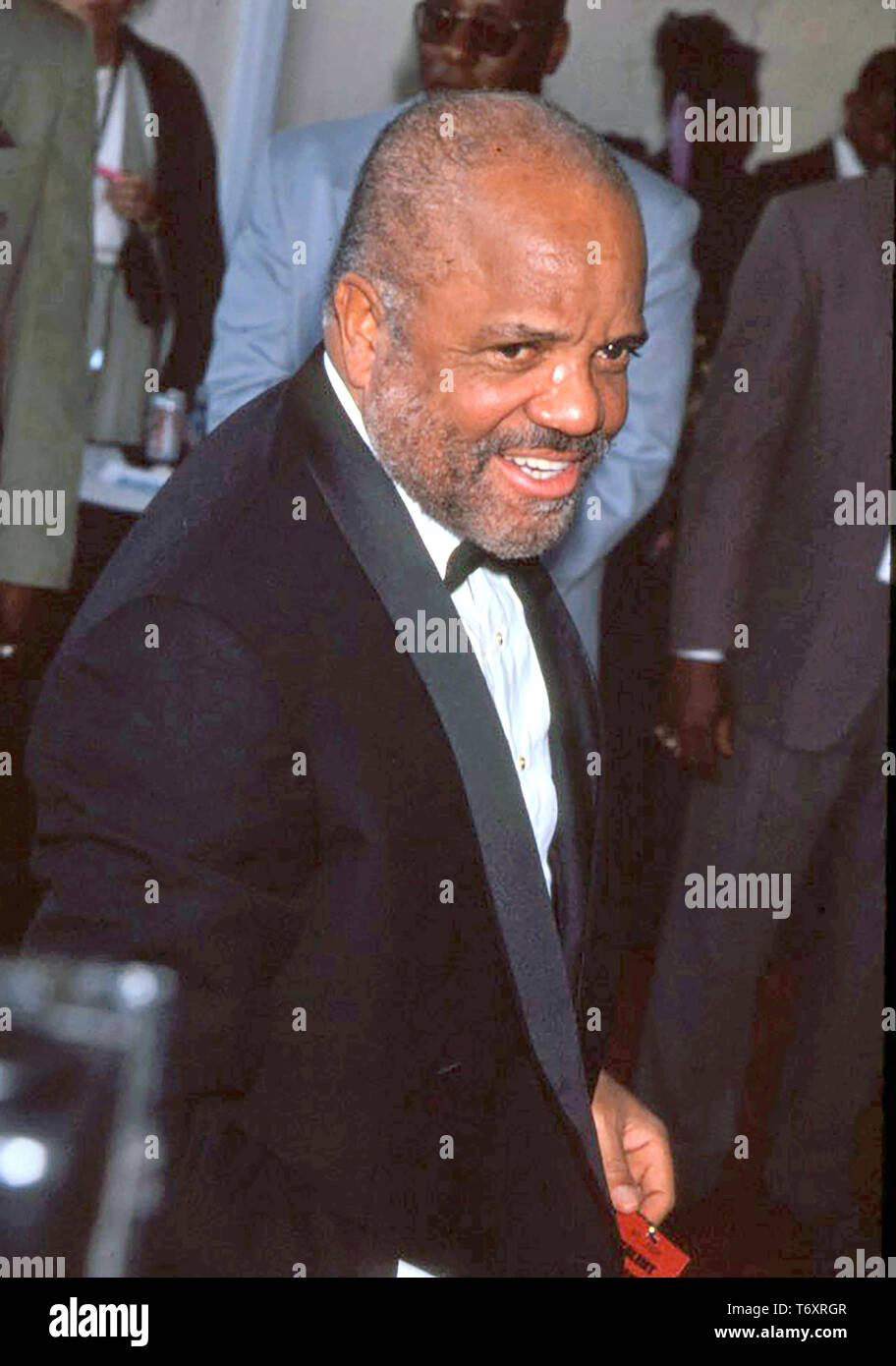 BERRY GORDY American record executive in 1995 Stock Photo Alamy