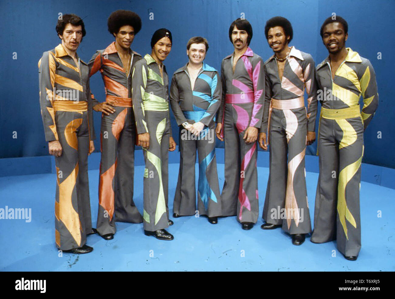 HEATWAVE English funk/disco group about 1976 Stock Photo