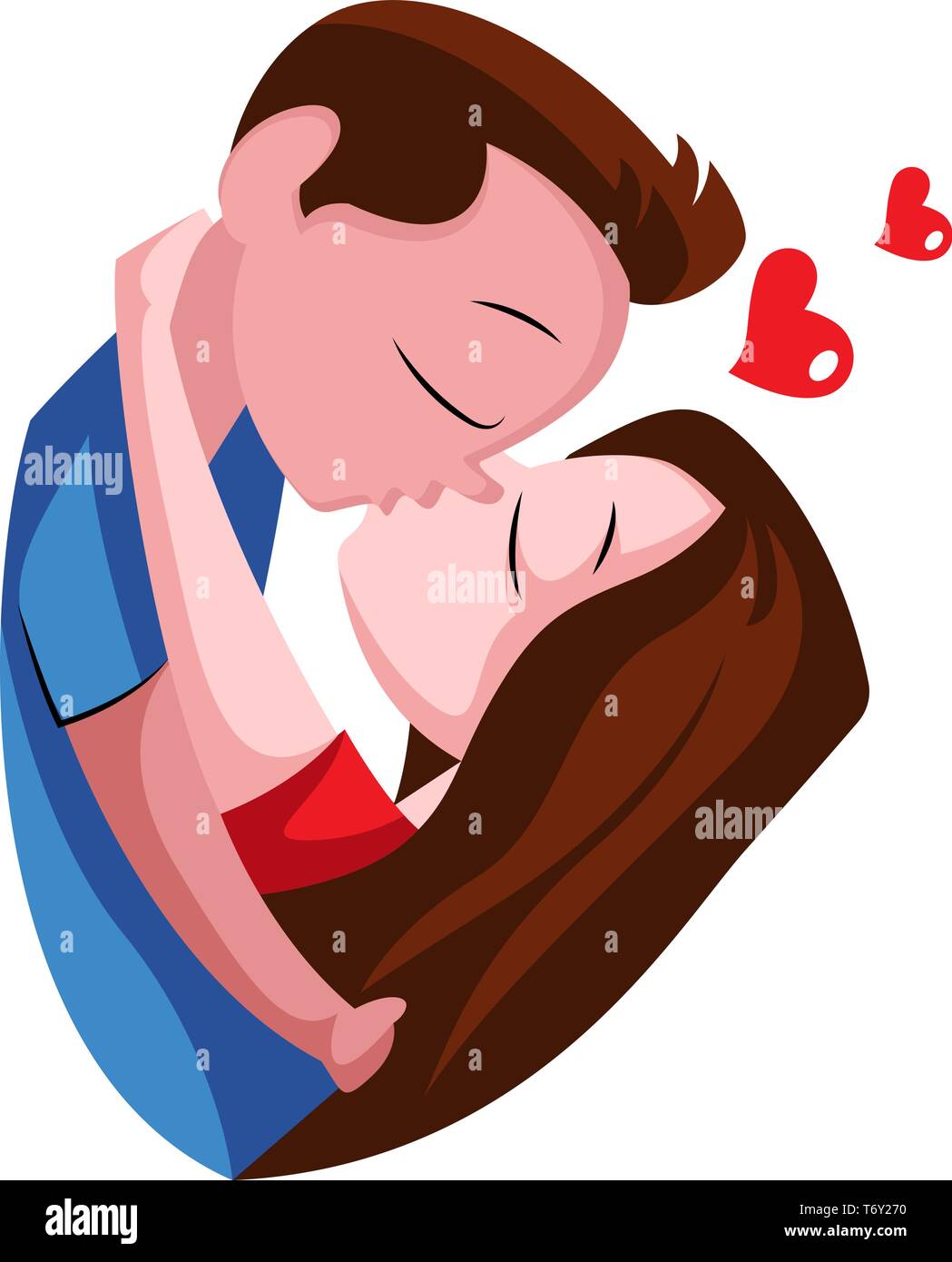 Girl and boy kissing illustration vector on white background Stock Vector Image & Art - Alamy Girl and boy kissing illustration vector on white background Stock Vector Image & Art - Alamy