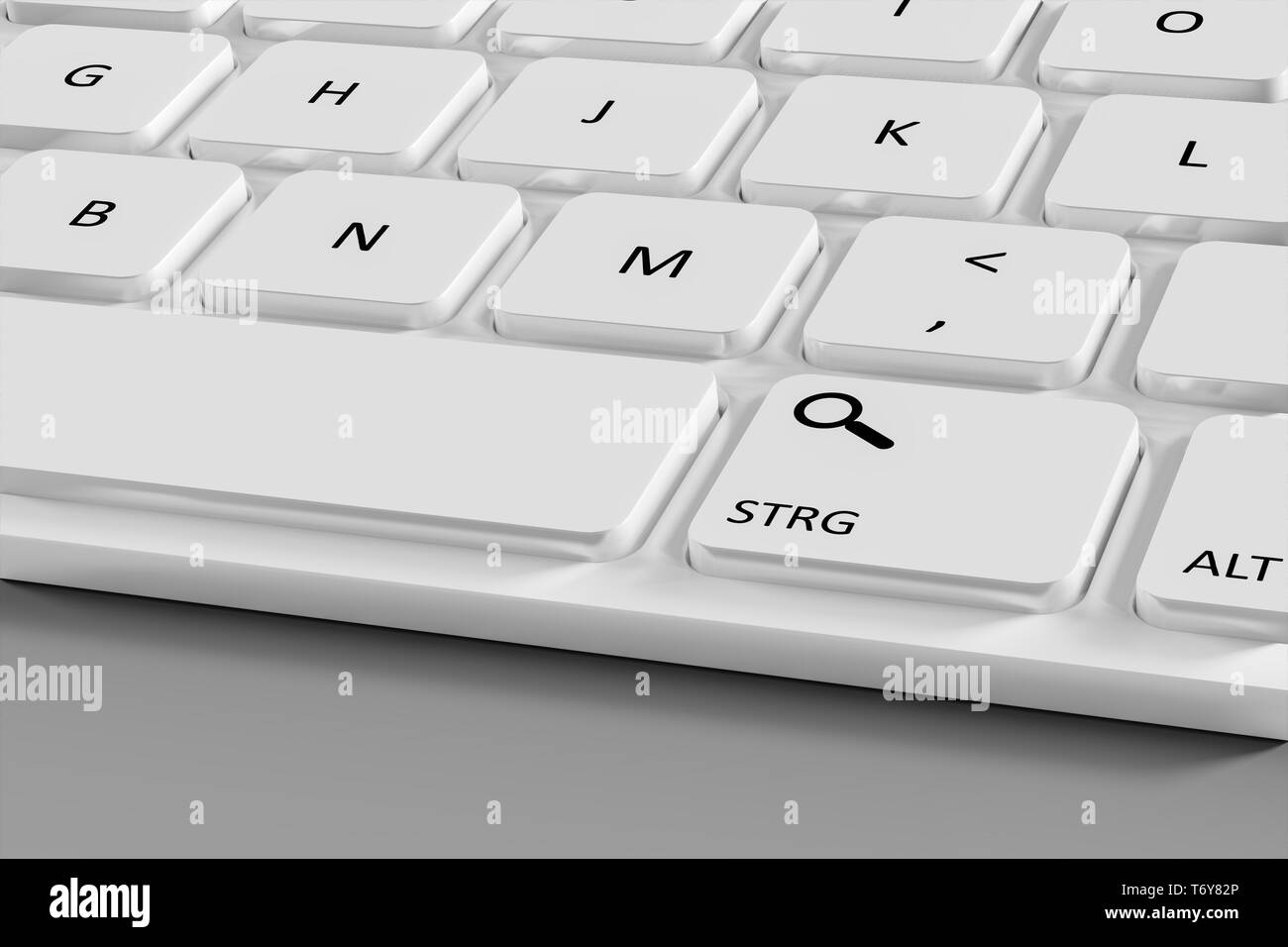 computer keyboard white details Stock Photo Alamy