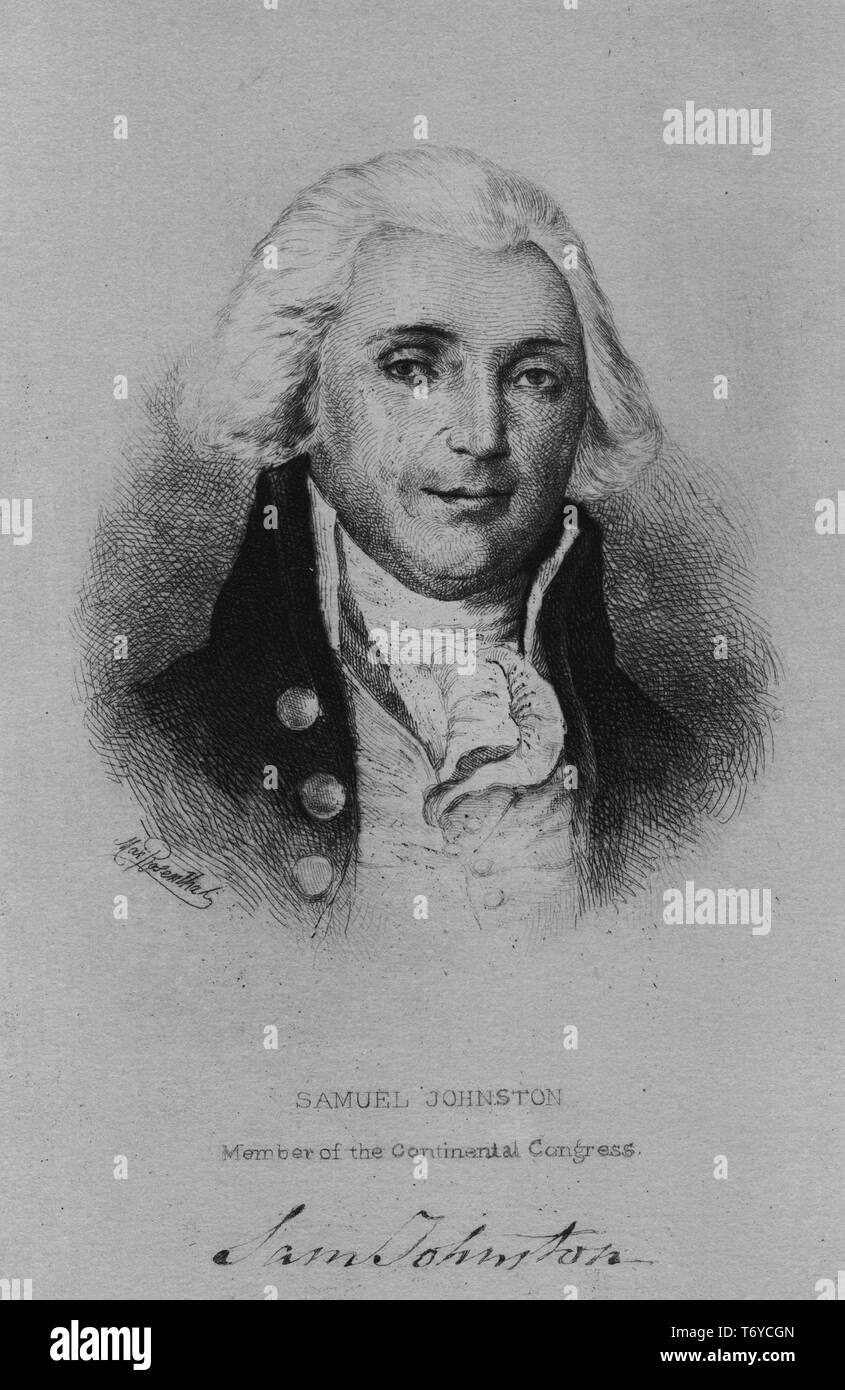 Portrait of samuel johnston Black and White Stock Photos & Images Alamy