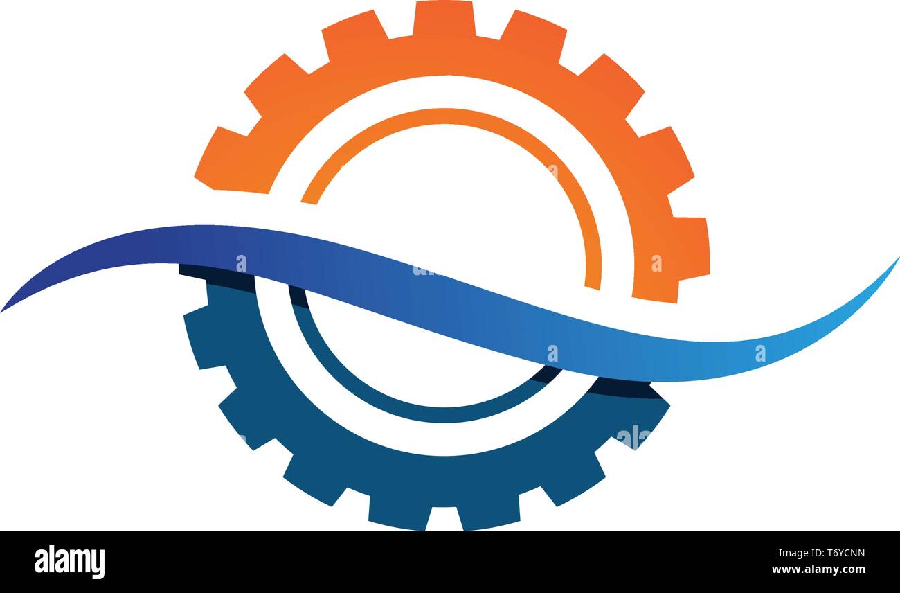 Gear Machine Template vector illustration design Stock Vector Image